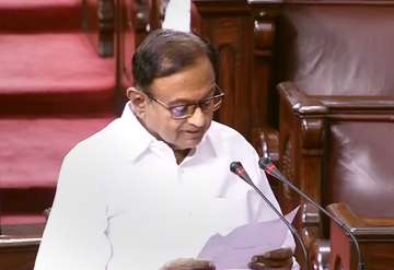 Senior Congress leader P Chidambaram