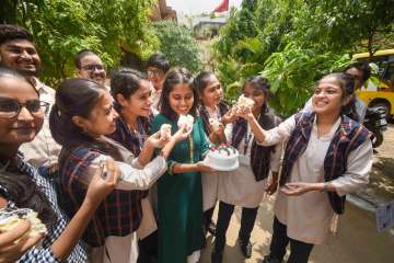CBSE announced Class 10 results, which showed that 94.40 per cent of students cleared the exam with girls outperforming boys by a margin of 1.41 per cent. 