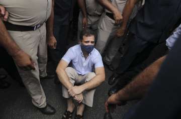 Rahul Gandhi detained