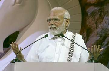 PM Modi in Gujarat live updates, India first international bullion exchange launching, Gandhinagar, 