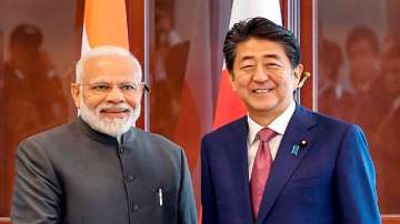 PM Modi with Japan ex-PM Shinzo Abe