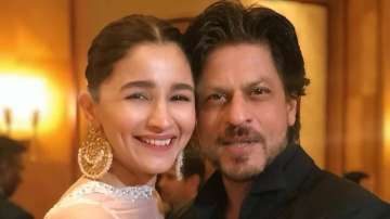 Alia Bhatt and Shah Rukh Khan 