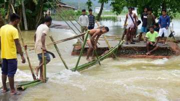 Assam flood, Assam, Assam State Disaster Management Authority, Cachar, Silchar, assam flood, assam f
