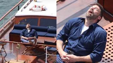 Ben Affleck fell asleep on a cruise
