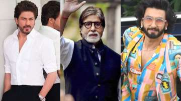 Shah Rukh Khan, Amitabh Bachchan, Ranveer Singh