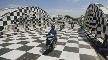 Tamil Nadu's Napier Bridge painted like chess board ahead of 44th Chess Olympiad; netizens call it '