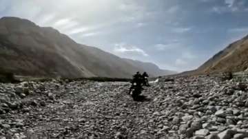 Indian Army’s Northern Command bike rally participants paid homage to the Galwan Valley bravehearts.