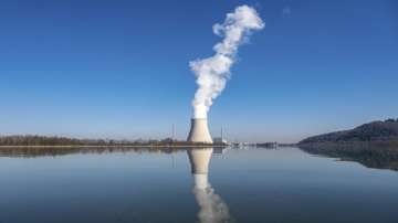 The nuclear power plant (NPP) Isar 2 is pictured in Essenbach, Germany, Thursday, March 3, 2022.