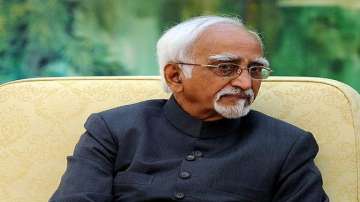 Former Vice President Hamid Ansari