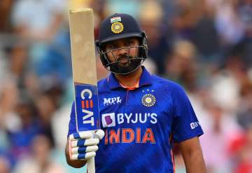 Rohit Sharma scored an unbeaten 76 off 58 deliveries.