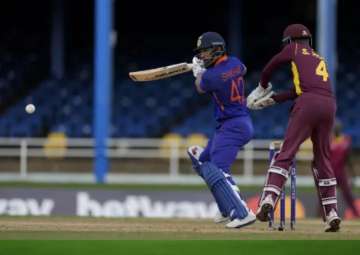 A still from India vs West Indies 3rd ODI.