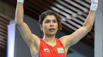 Nikhat Zareen after victory on Day 3 of CWG.