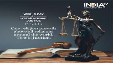 World Day for International Justice is observed on July 17 every year. 