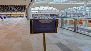 Lulu Mall puts up a notice which says no religious prayers will be allowed in the mall.