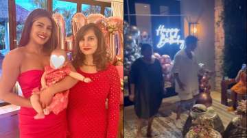Priyanka Chopra poses with daughter Malti, Nick Jonas shakes a leg with mother-in-law. See viral pic