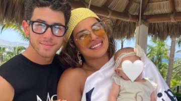 Priyanka Chopra, Nick Jonas and their daughter Malti