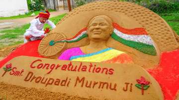 Droupadi Murmu, Droupadi Murmu oath ceremony, droupadi Murmu president, Murmu ceremony, President-el