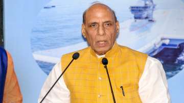 Defence Minister Rajnath Singh.