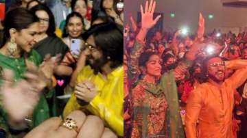 Deepika Padukone, Ranveer Singh dance their hearts out at Shankar Mahadevan's US concert | VIDEOS