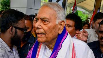 Oppositions presidential candidate Yashwant Sinha