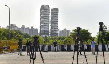 Noida twin tower demolition