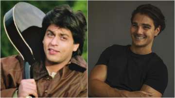 Austin Colby playing Shah Rukh Khan's Raj