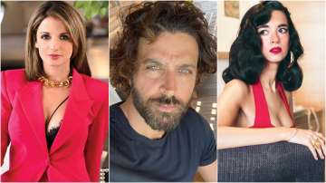 Hrithik Roshan, Saba Azad, Sussanne Khan 