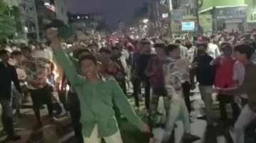 raja singh, hyderabad protest