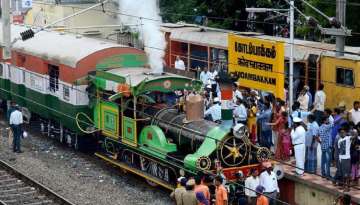 The first heritage run was conducted on August 15, 2010, from Chennai Central Railway Station to Avadi with two coaches.

