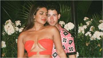 Priyanka Chopra Ka Sexy Xx - Priyanka Chopra poses in bold cutout dress with Nick Jonas, Nickyanka fans  can't stop cheering | Celebrities News â€“ India TV