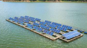 Madhya Pradesh, World's largest floating solar power plant, Narmada's Omkareshwar Dam, floating sola