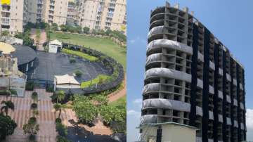 Noida Supertech Twin Towers demolition