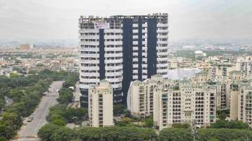 Noida twin towers demolition, noida supertech, twin towers demolition, noida supertech twin towers d
