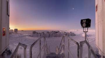 Winter finally over in Antarctica. 