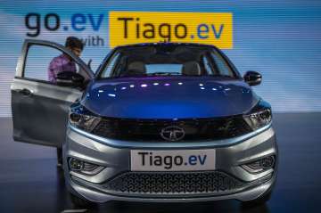 The new Tata Tiago EV priced at Rs 8.49 lakh