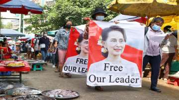 Myanmar, Suu Kyi, Myanmar Aung San Suu Kyi, Myanmar court convicts Suu Kyi of vote fraud