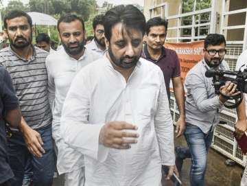AAP MLA Amanatullah was arrested on Friday. 