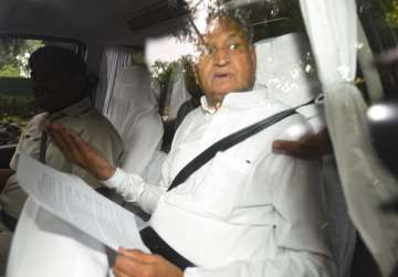 Ashok Gehlot will meet party high command in Delhi on Wednesday. 