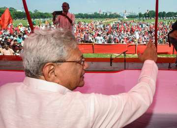 CPI(M) General Secretary Sitaram Yechury opposes the proposed amendment to the Model Code of Conduct