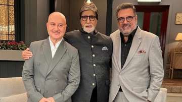 Anupam Kher, Amitabh Bachchan & Boman Irani