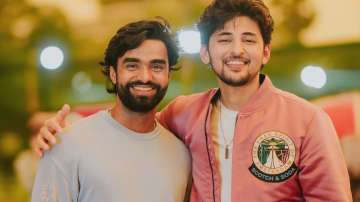 Fitness enthusiast Omkar Shewale and singer Darshan Raval