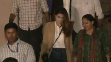 Jacqueline Fernandez coming out of EOW office