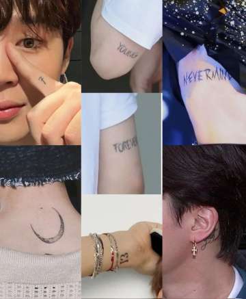 Jungkook's hand tattoos show his love for BTS members. Know their hidden  meaning
