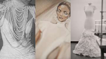 Jennifer Lopez, Ralph Lauren, wedding gown