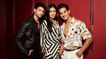 Katrina Kaif, Siddhant Chaturvedi, Ishaan Khatter