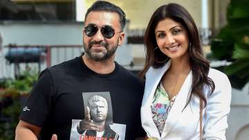 Raj Kundra and Shilpa Shetty