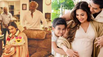 Veer is Soundarya’s first child from her second marriage to Vishagan