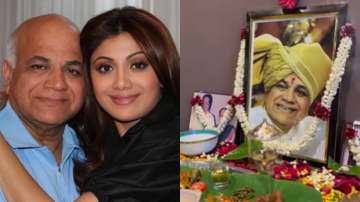 Shilpa Shetty’s father Surendra Shetty died due to cardiac arrest in 2016. 