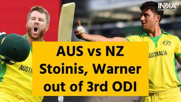 AUS vs NZ, Aus vs nz, Australia, New Zealand, David Warner, Marcus Stoinis