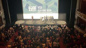 The crowd at TIFF 2022 of movie lovers cheered loudly for Steven Spielberg's The Fabelmans